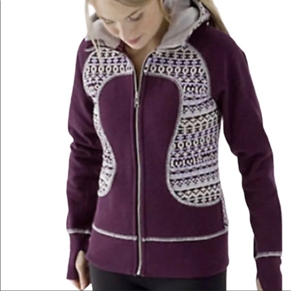 lululemon athletica Jackets & Blazers - 🍀Women’s Lululemon SE Fair Isle Scuba Hoodie🍀